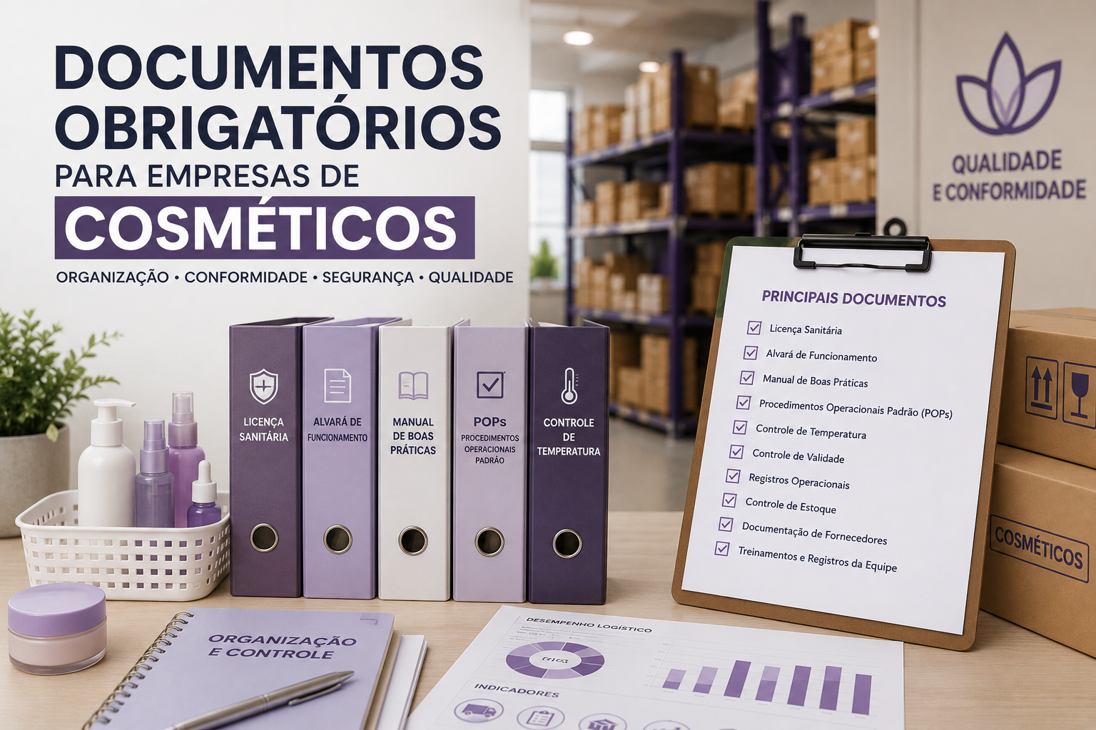 Documentos Obrigatórios Para Empresas de Cosméticos: Guia Completo.