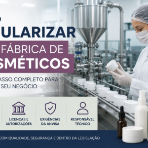 Como Regularizar uma Fábrica de Cosméticos:Guia Completo para Atuar Dentro da Lei.